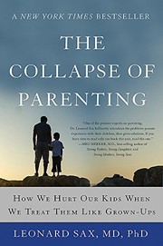 best books about respect for adults The Collapse of Parenting