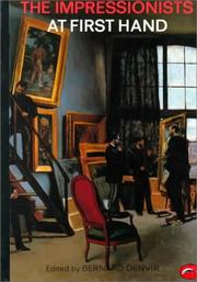 Cover of: The Impressionists at first hand