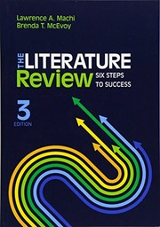 best books about Academic Writing The Literature Review: Six Steps to Success