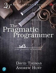 best books about Programmers The Pragmatic Programmer: Your Journey to Mastery