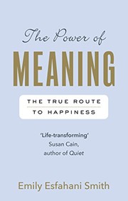best books about Power And Influence The Power of Meaning: Crafting a Life That Matters