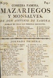 Cover of: Mazariegos y monsalves