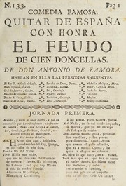 Cover of: Quitar de España con honra el feudo de cien doncellas