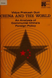 Cover of: China and the world