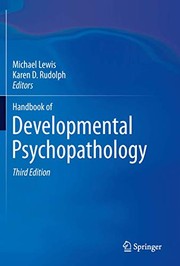 Cover of: Handbook of Developmental Psychopathology