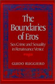 best books about healthy boundaries The Boundaries of Eros: Sex Crime and Sexuality in Renaissance Venice