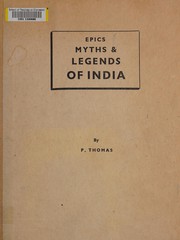 Cover of: Epics, myths and legends of India