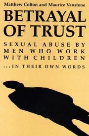 Cover of: Betrayal of trust