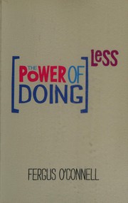 Cover of: Power of Doing Less