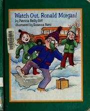 Cover of: Watch out, Ronald Morgan!