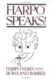 Cover of: Harpo speaks!