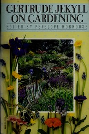 Cover of: Gertrude Jekyll on gardening