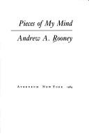 Cover of: Pieces of my mind