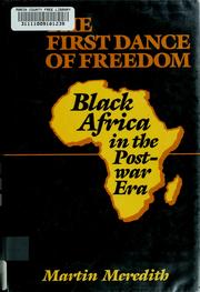 Cover of: The first dance of freedom
