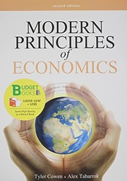 Cover of: Modern Principles of Economics
