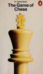 Cover of: The game of chess
