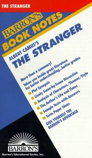 Cover of: Albert Camus's The stranger