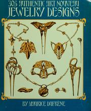 Cover of: 305 authentic Art Nouveau jewelry designs