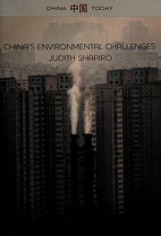 best books about Chinpolitics China's Environmental Challenges