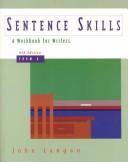 Cover of: Sentence skills
