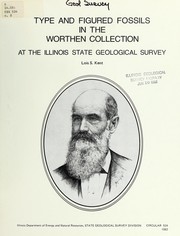 Cover of: Type and figured fossils in the Worthen collection at the Illinois State Geological Survey