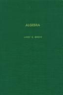 best books about algebra Algebra