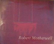 Cover of: Robert Motherwell