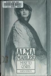 Cover of: Alma Mahler, muse to genius