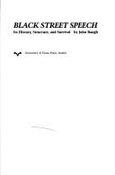 Cover of: Black street speech