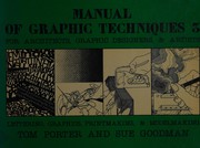 Cover of: Manual of graphic techniques 3