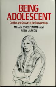 Cover of: Being adolescent