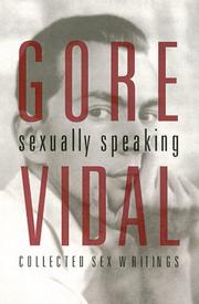 Cover of: Gore Vidal