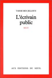 Cover of: L' écrivain public: récit