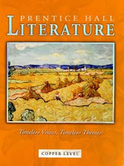 Cover of Prentice Hall Literature - Timeless Voices, Timeless Themes - Copper Level