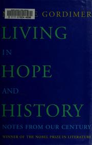 Cover of: Living in Hope and History