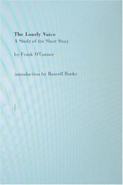 best books about Being Lonely The Lonely Voice: A Study of the Short Story