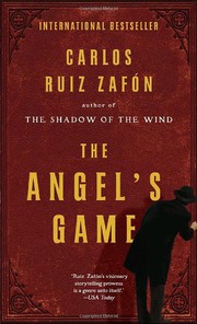 best books about the letter a The Angel's Game