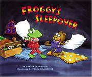 best books about Frogs For Preschoolers Froggy's Sleepover