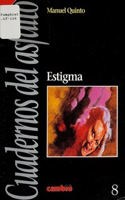 Cover of: Estigma