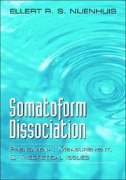 Cover of: Somatoform dissociation