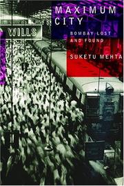 best books about Mumbai Maximum City: Bombay Lost and Found