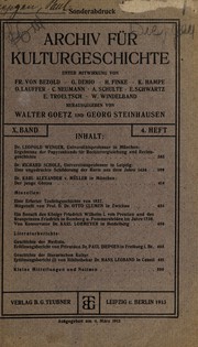 Cover of: Geschichte der medizin