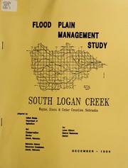 Cover of: Flood plain management study