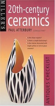 Cover of: Miller's 20th-century ceramics Antiques Checklist