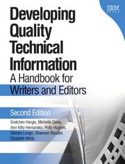 best books about technical writing Developing Quality Technical Information
