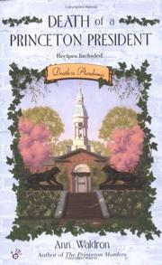 Cover of: Death of a Princeton president
