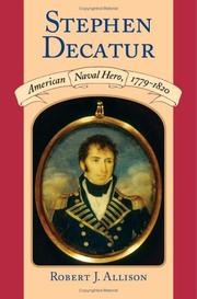 Cover of: Stephen Decatur