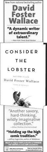 Cover image for Consider the lobster, and other essays