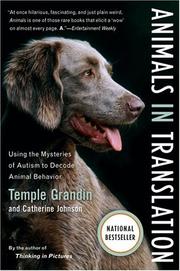 best books about Animals Nonfiction Animals in Translation: Using the Mysteries of Autism to Decode Animal Behavior