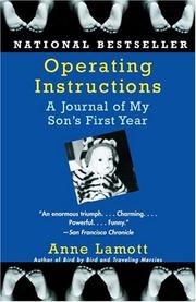 best books about Young Mothers Operating Instructions: A Journal of My Son's First Year